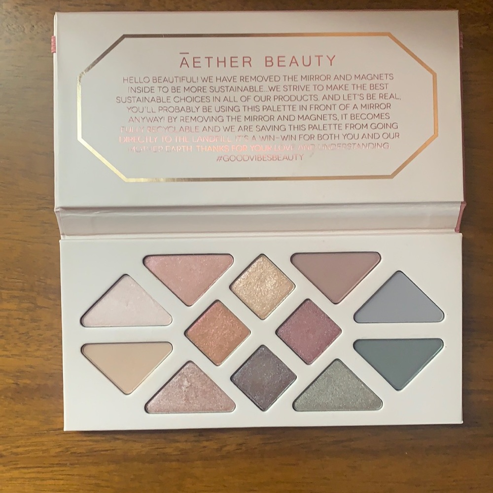 Aether Beauty Rose Quartz Eyeshadow Palette